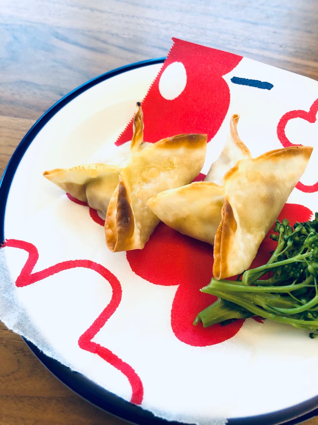 カレーチーズ餃子の完成写真