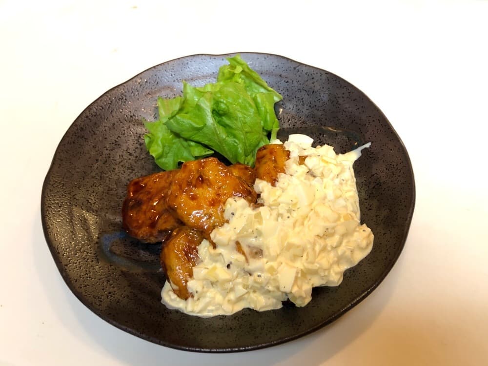 鶏胸肉のチキン南蛮の完成写真