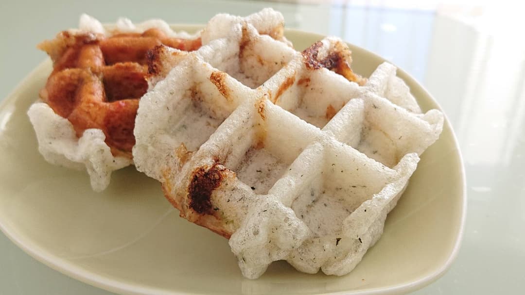 大阪焼きのモッフルの完成写真