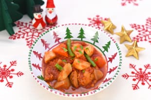 鶏肉と根菜のカチャトーラの完成写真
