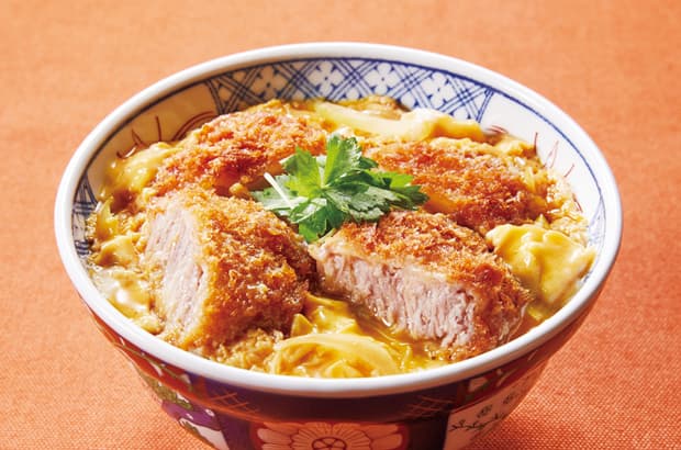 レンジで簡単 極上ヒレかつ丼の完成写真