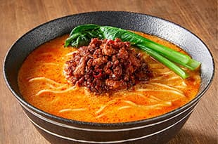 ピリ辛担々麺の完成写真