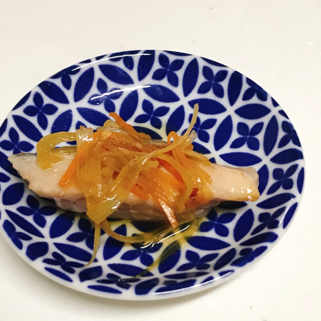 さばの南蛮漬けの完成写真