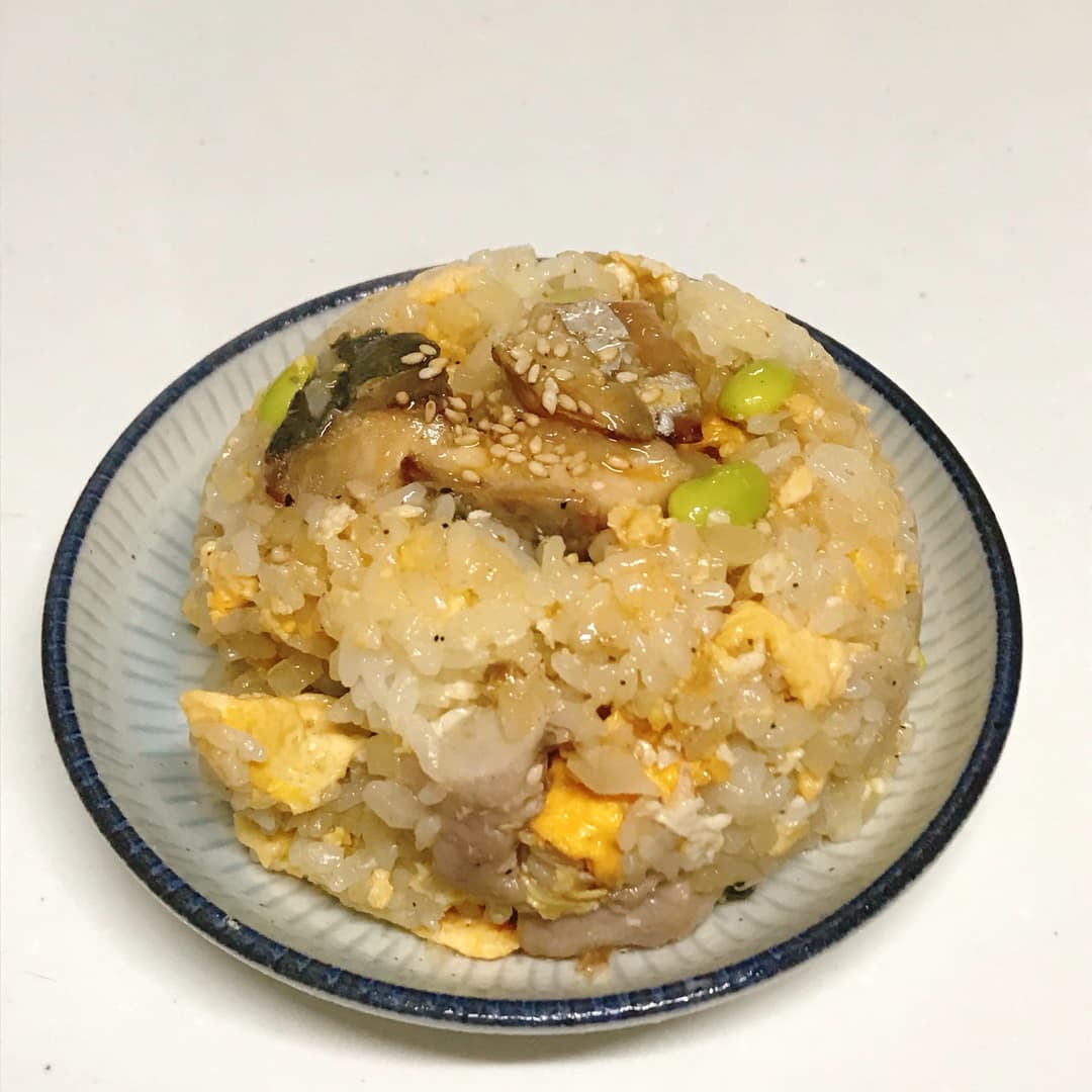 さばチャーハンの完成写真