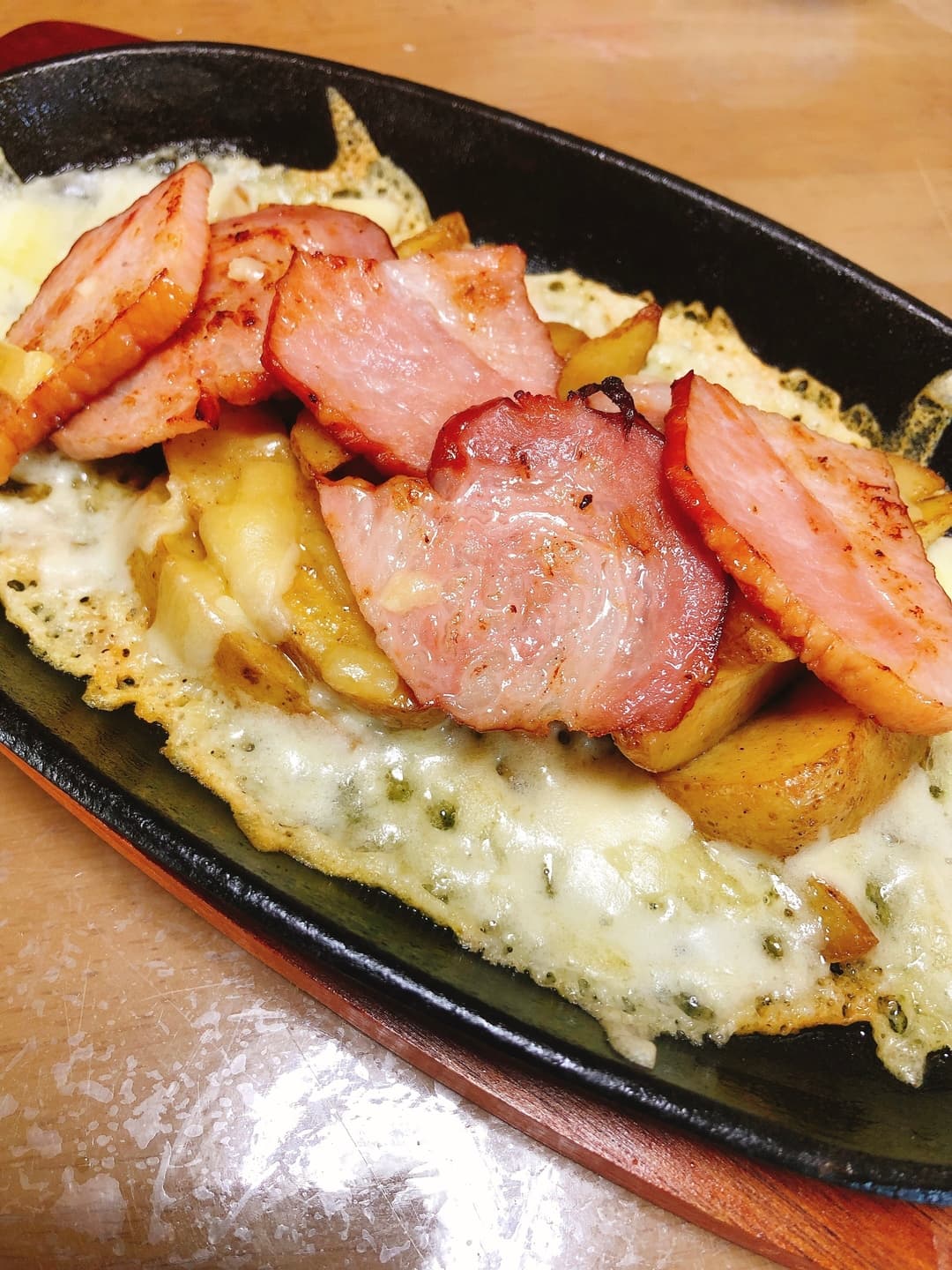 ポテトのチーズ焼きの完成写真