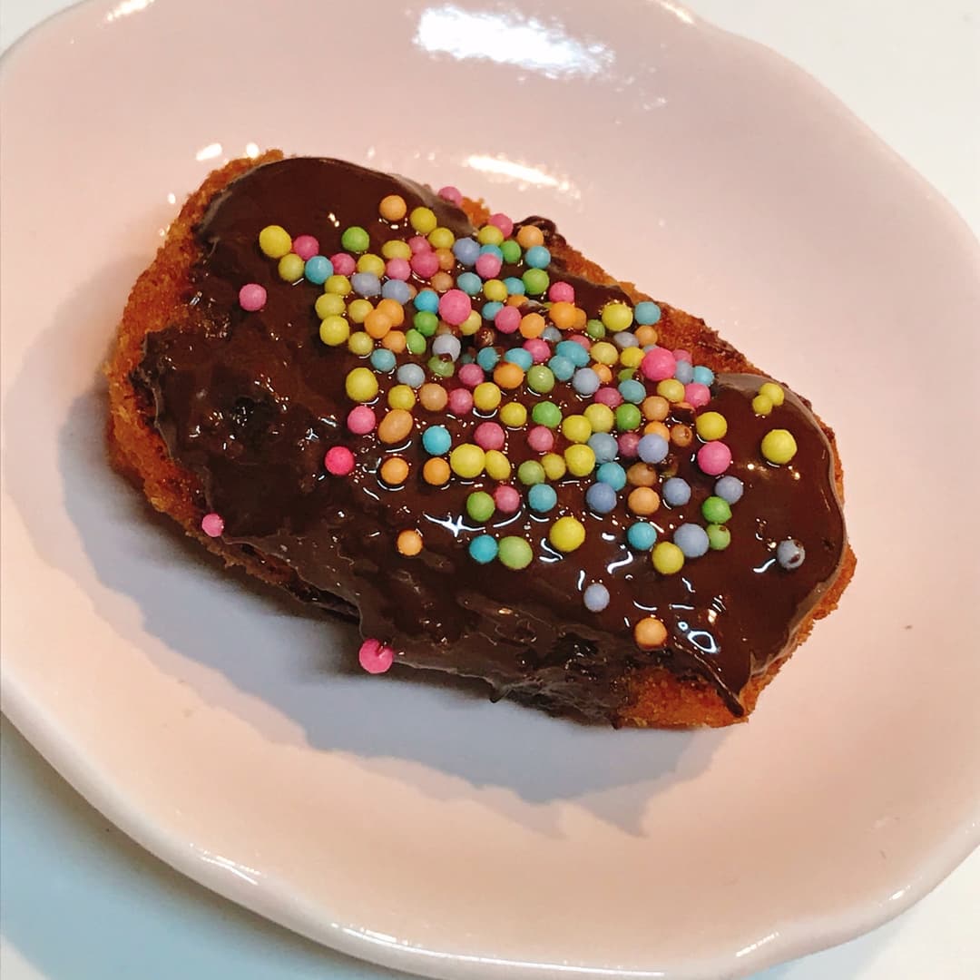 チーズハットグチョコレートの完成写真