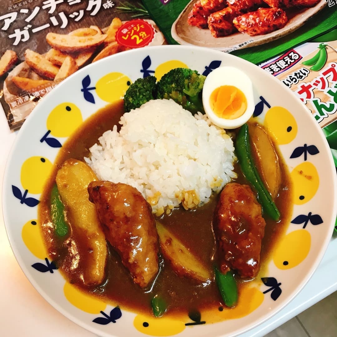 冷食楽チンカレーの完成写真