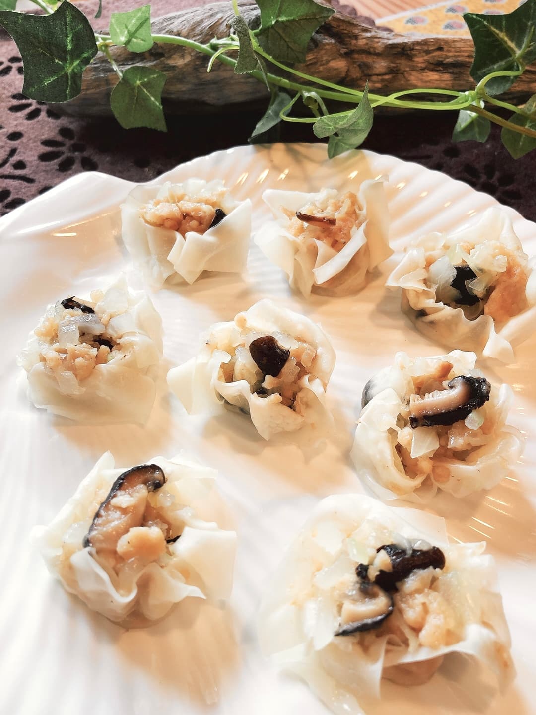 椎茸が美味しい肉焼売の完成写真
