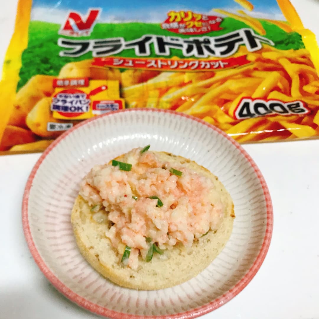 明太マッシュポテトの完成写真