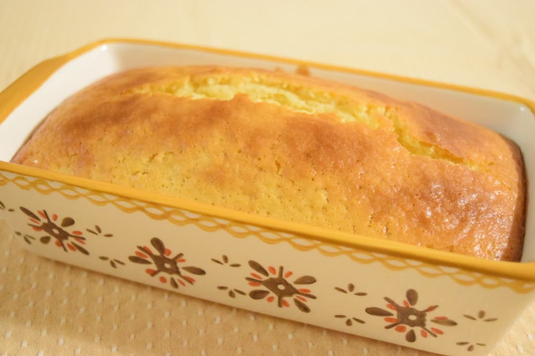 パイナップルパウンドケーキの完成写真