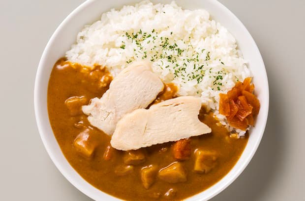 チキンカレーの完成写真