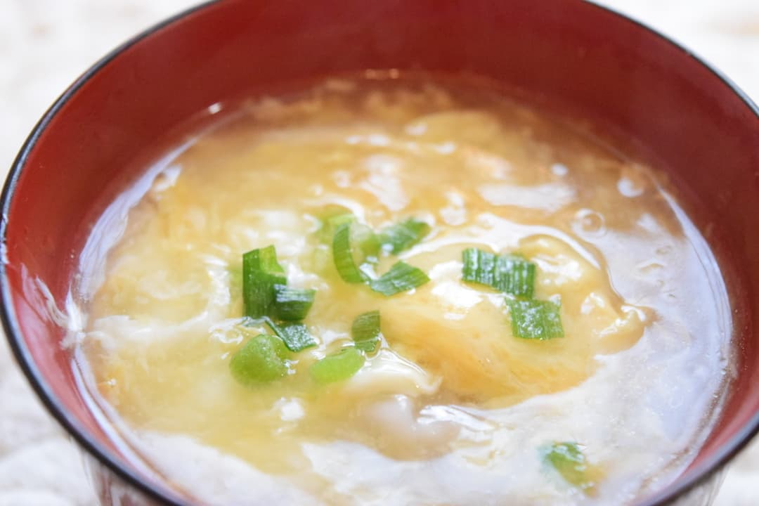 シュウマイ中華スープの完成写真
