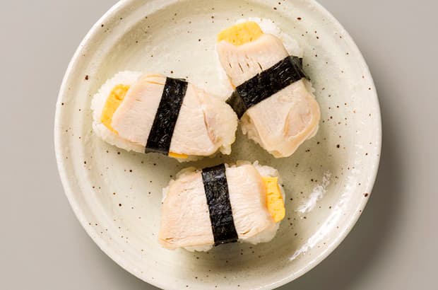 チキンむすびの完成写真