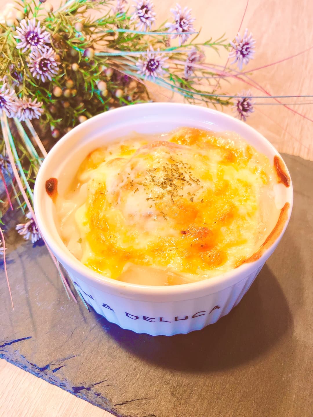 カレーコロッケのクリームドリアの完成写真