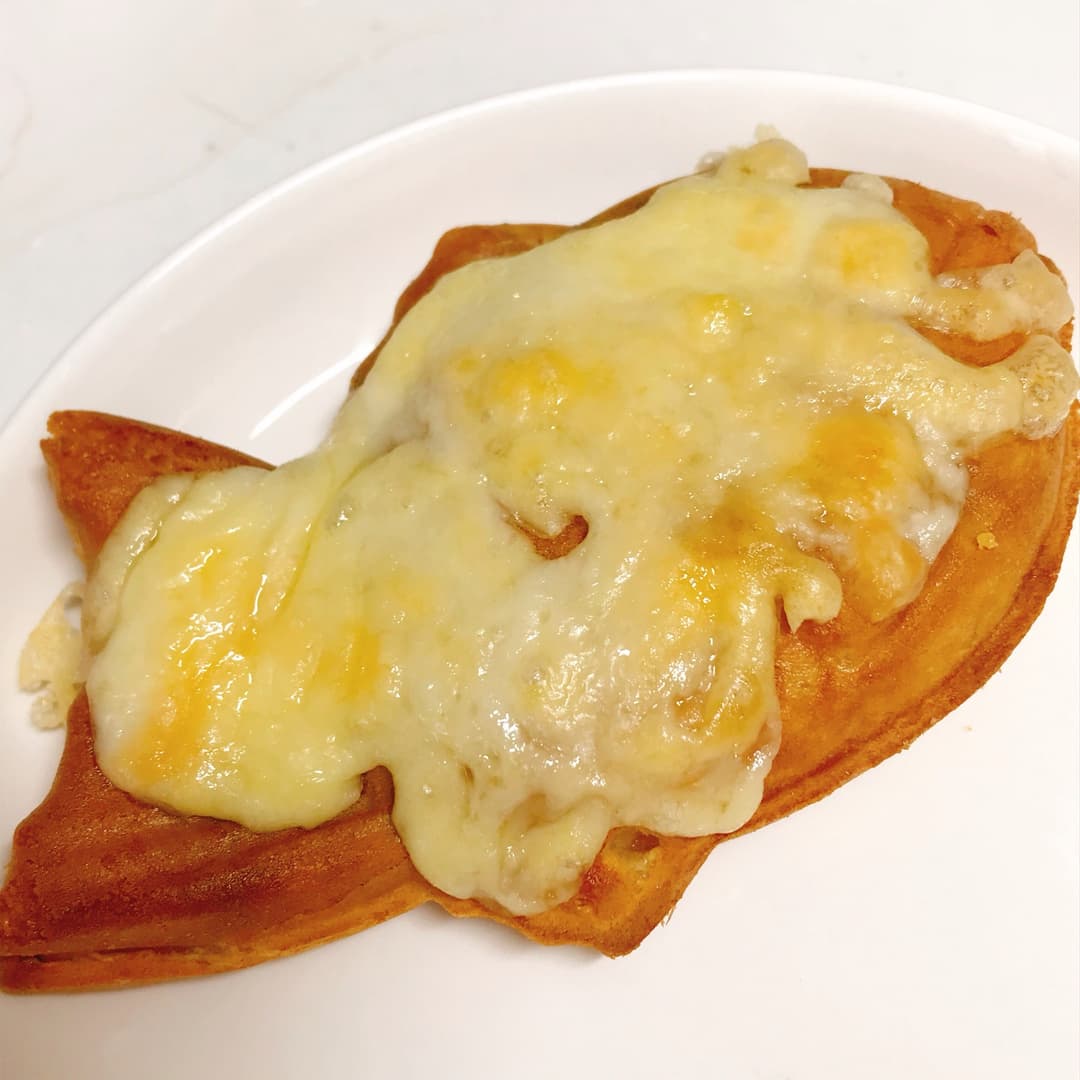 たいやきのチーズ焼きの完成写真