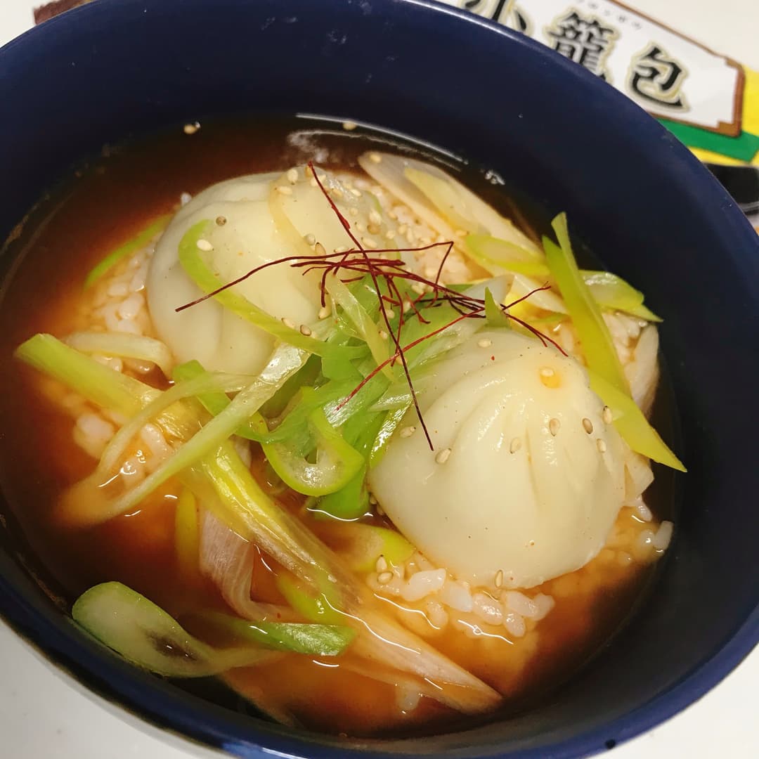 小籠包クッパの完成写真
