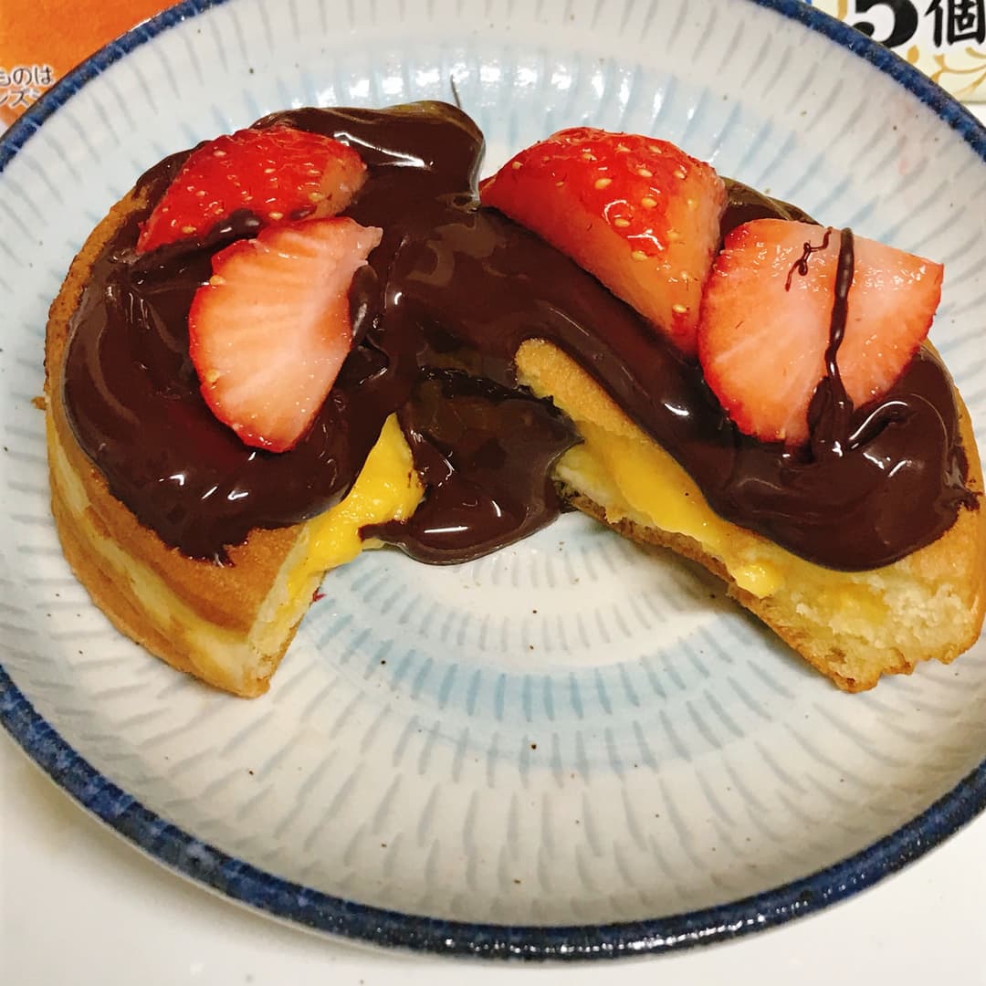 今川チョコカスタードの完成写真