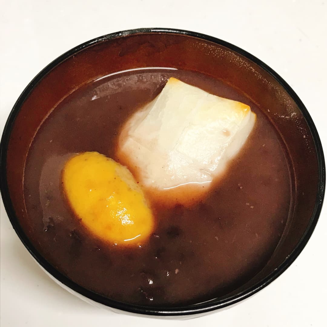 いもぜんざいの完成写真
