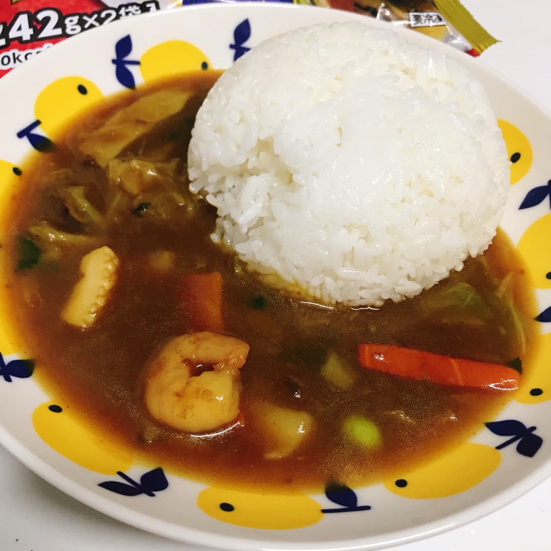 中華カレーの完成写真