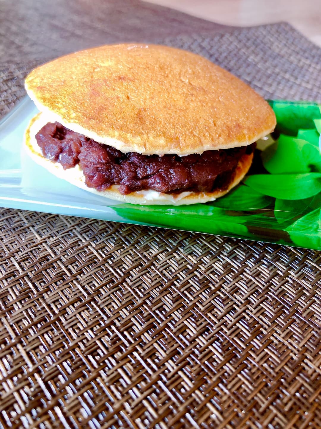 パンケーキのどら焼き風の完成写真