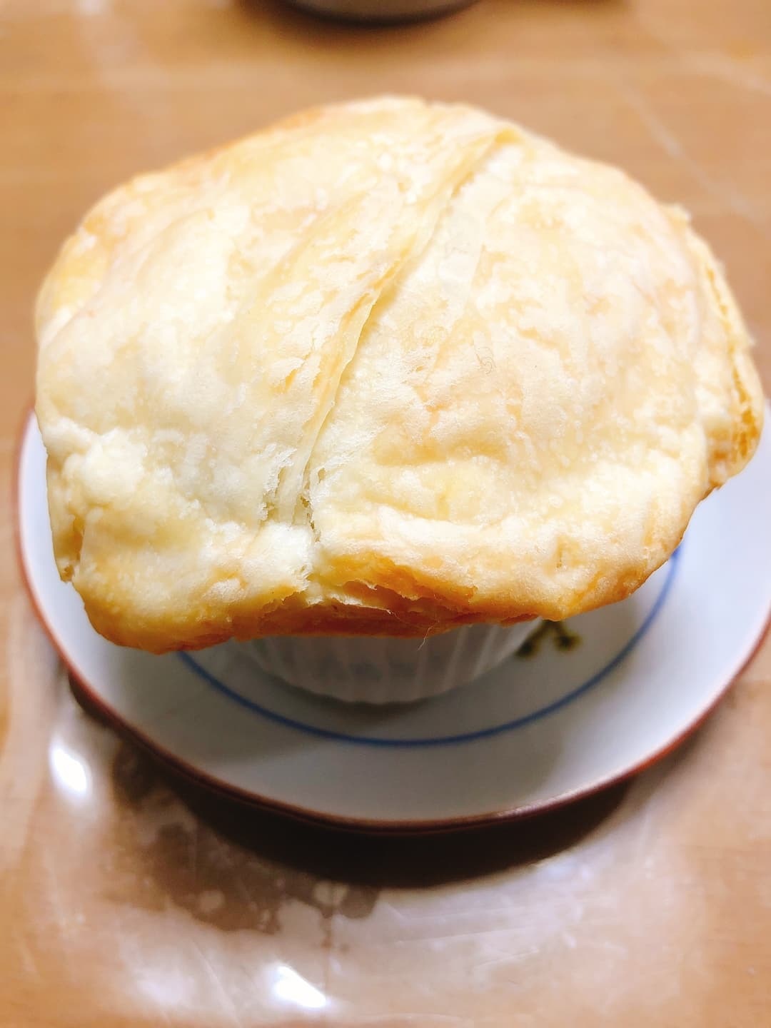 とろ〜りチョコパイの完成写真