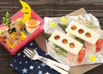いか天ロケットサンドウィッチの完成写真
