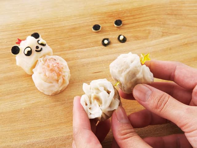 ニーハオ！パンダの中華弁当の完成写真