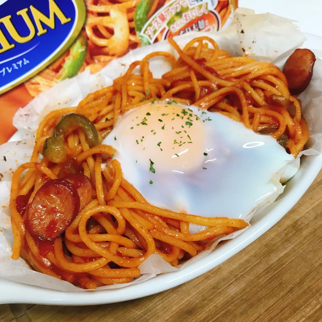 焼ナポリタンの完成写真