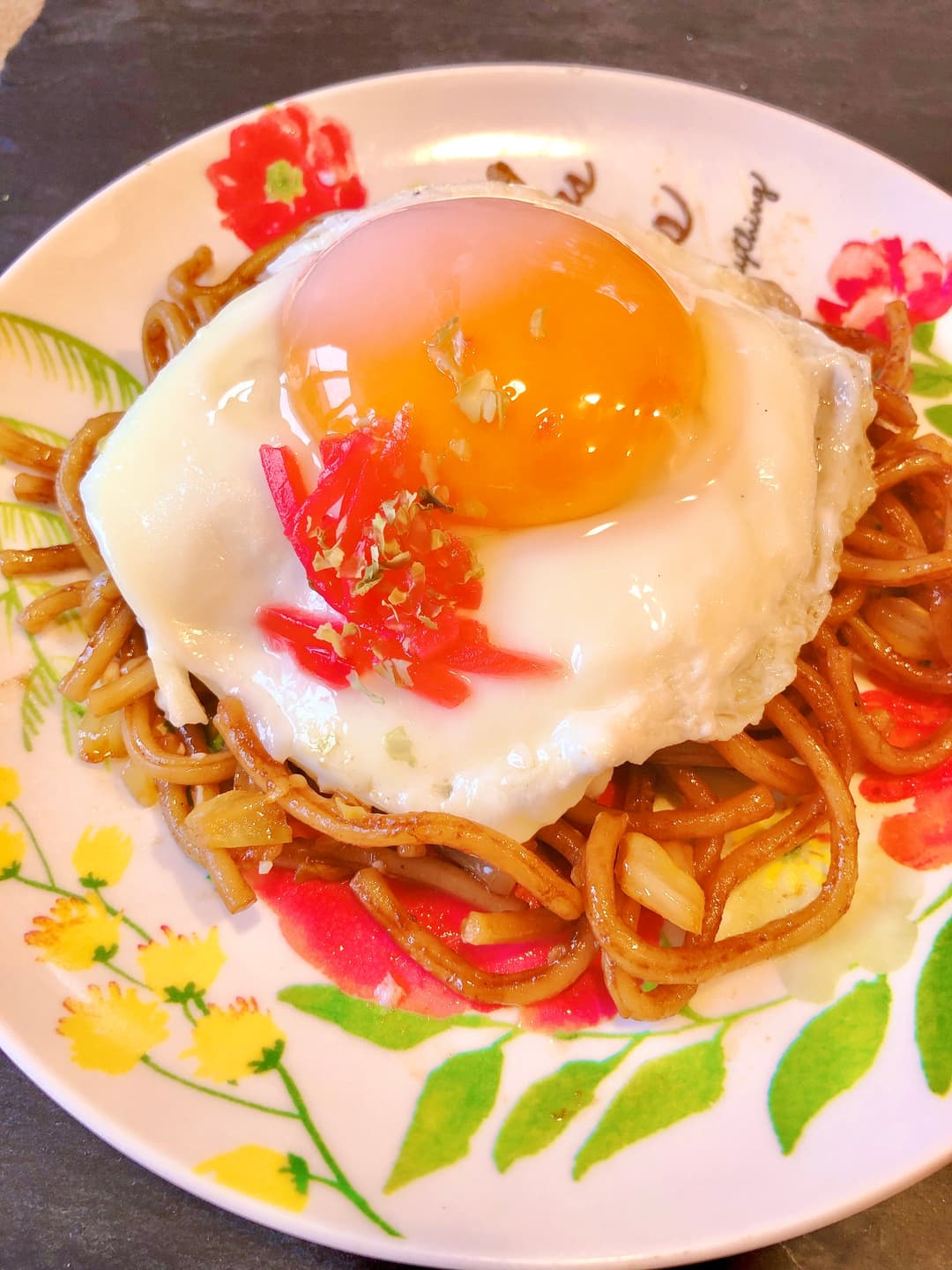 横手風焼きそばの完成写真