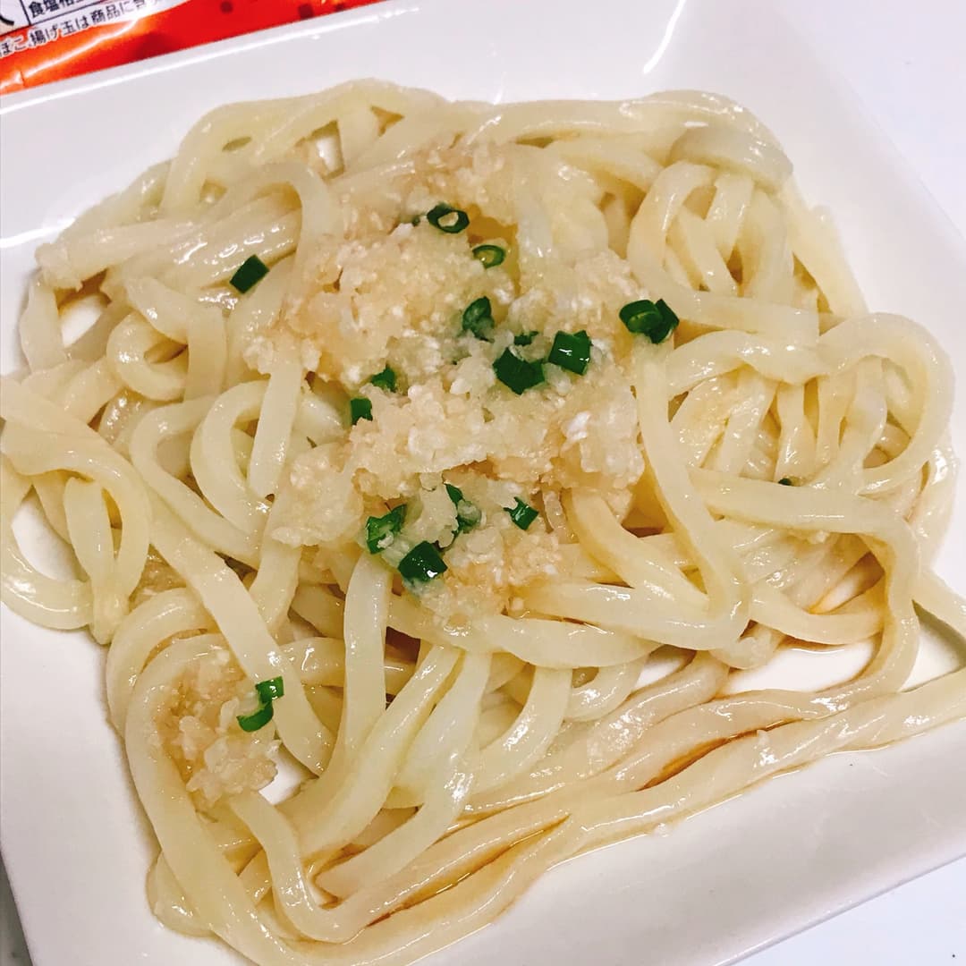 いりこだしの大根おろしうどんの完成写真
