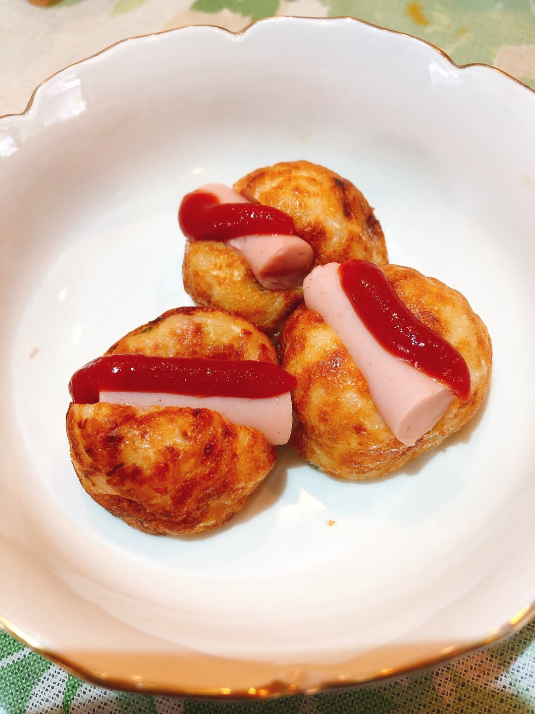 たこ焼きドッグの完成写真