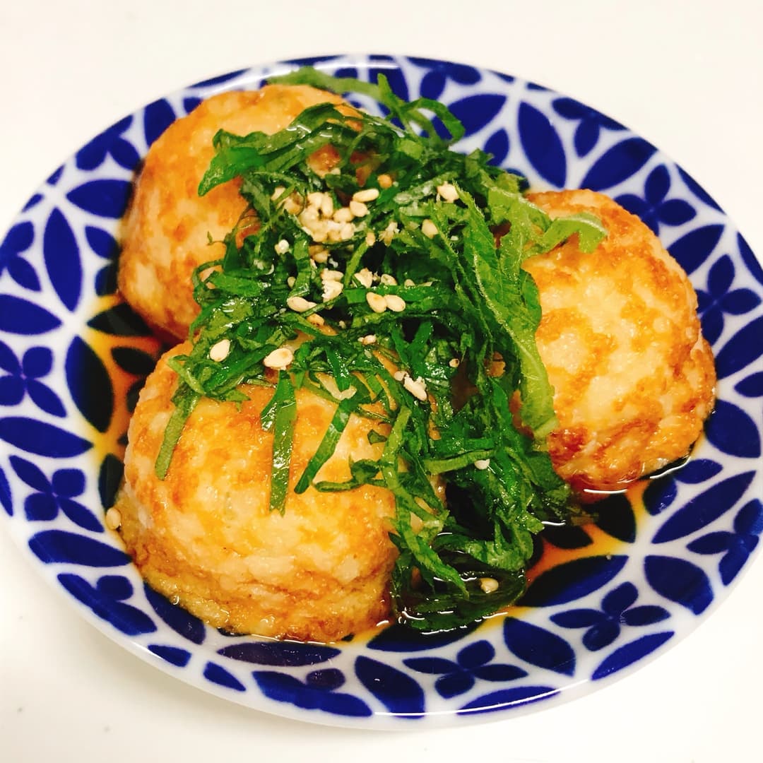 たこ焼きしそポン酢の完成写真