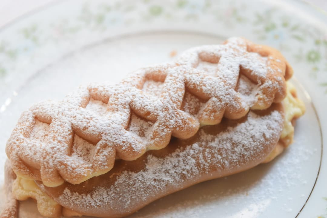 チーズワッフルのキャラメルサンドの完成写真