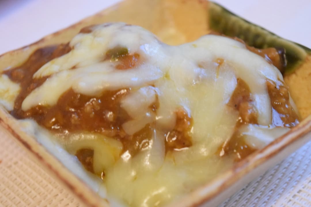 のりっこチキンのカレードリア風の完成写真
