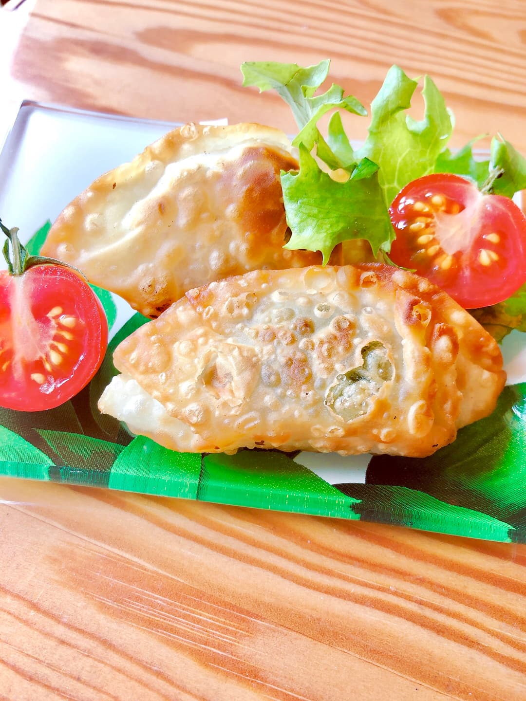 バジル香るチキングリル揚げの完成写真