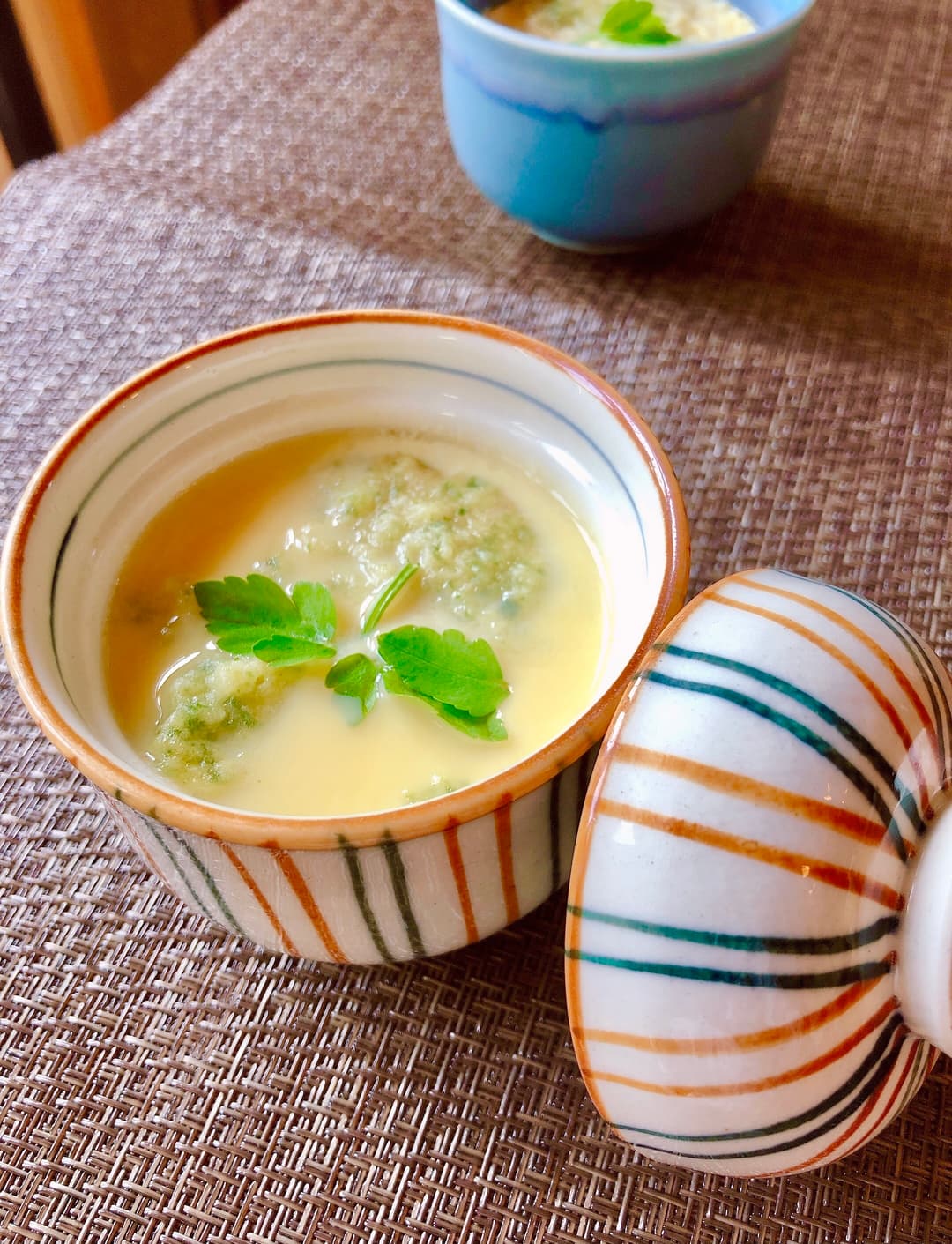火を使わず簡単！かにかまの茶碗蒸しの完成写真