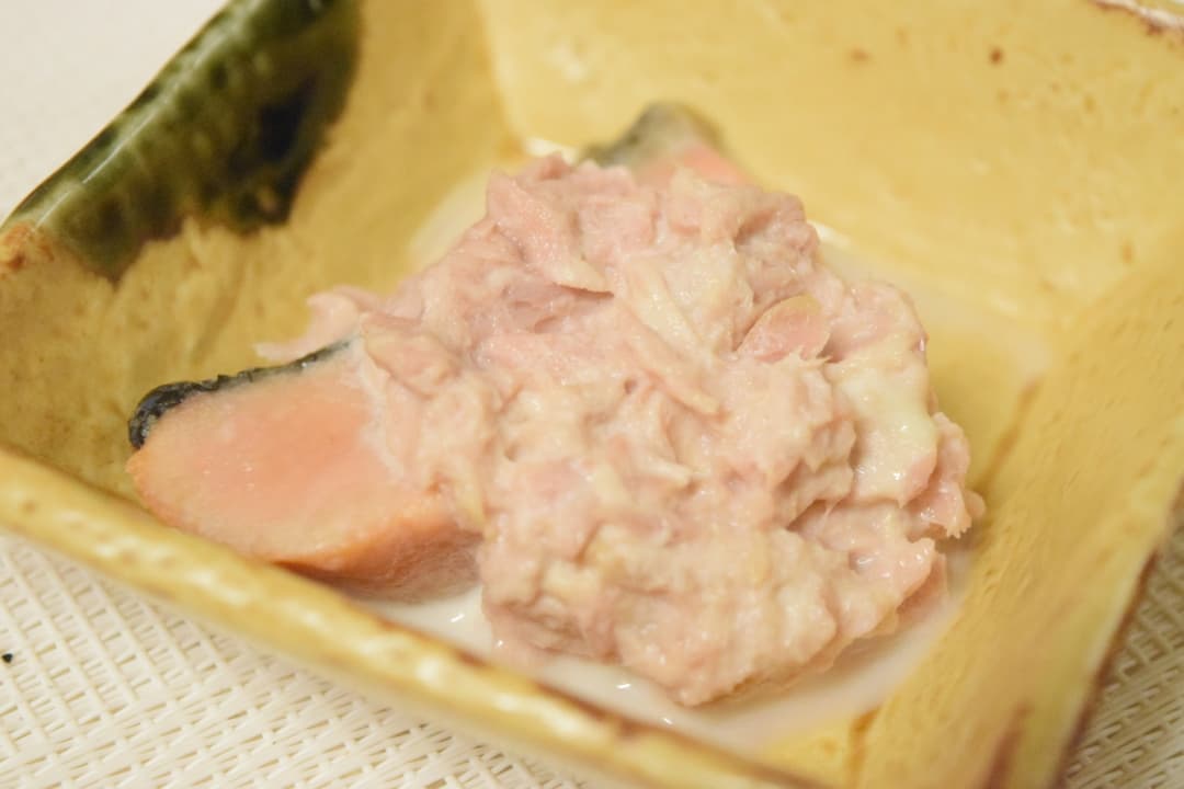 鮭のツナマヨ焼きの完成写真