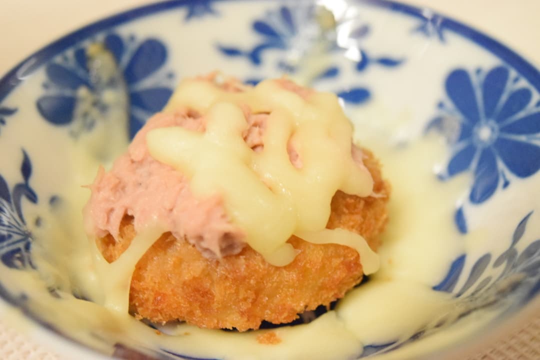 ツナチーズメンチカツの完成写真