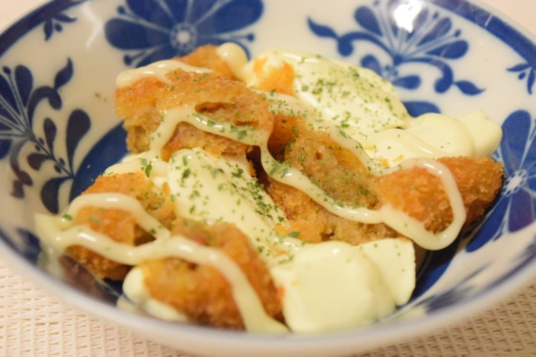 カレーコロッケのクリームチーズ焼きの完成写真