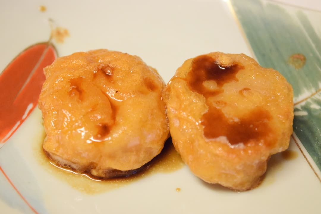 からあげチキンのバター醤油焼きの完成写真