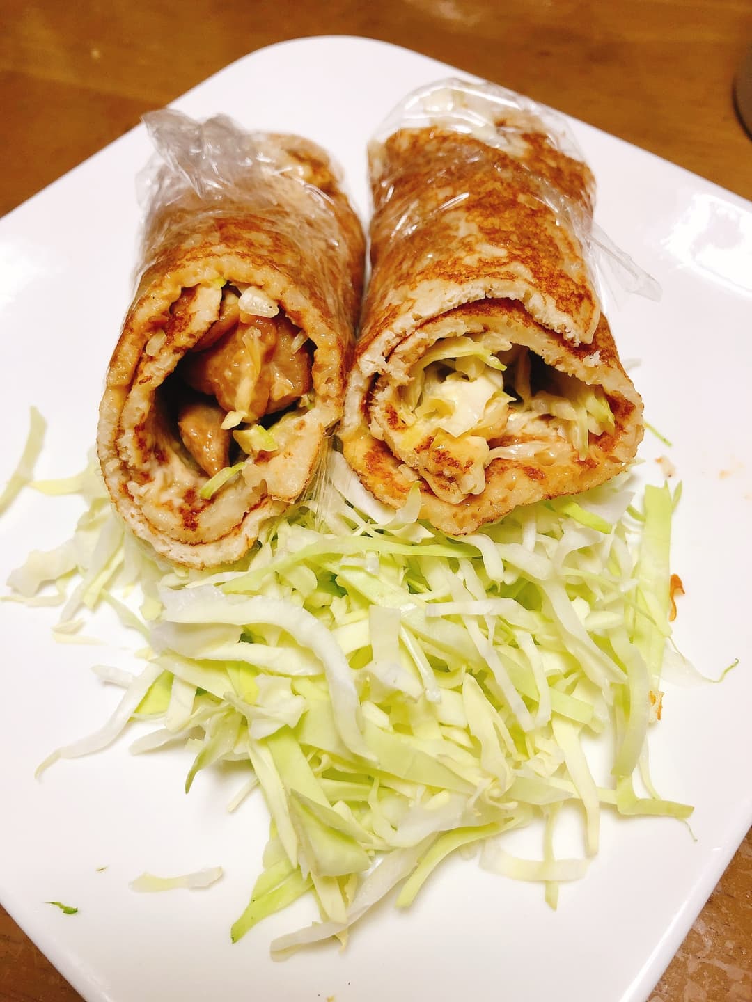 焼鳥炭焼きトルティーヤの完成写真