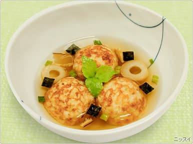 明石焼き風たこ焼きの完成写真