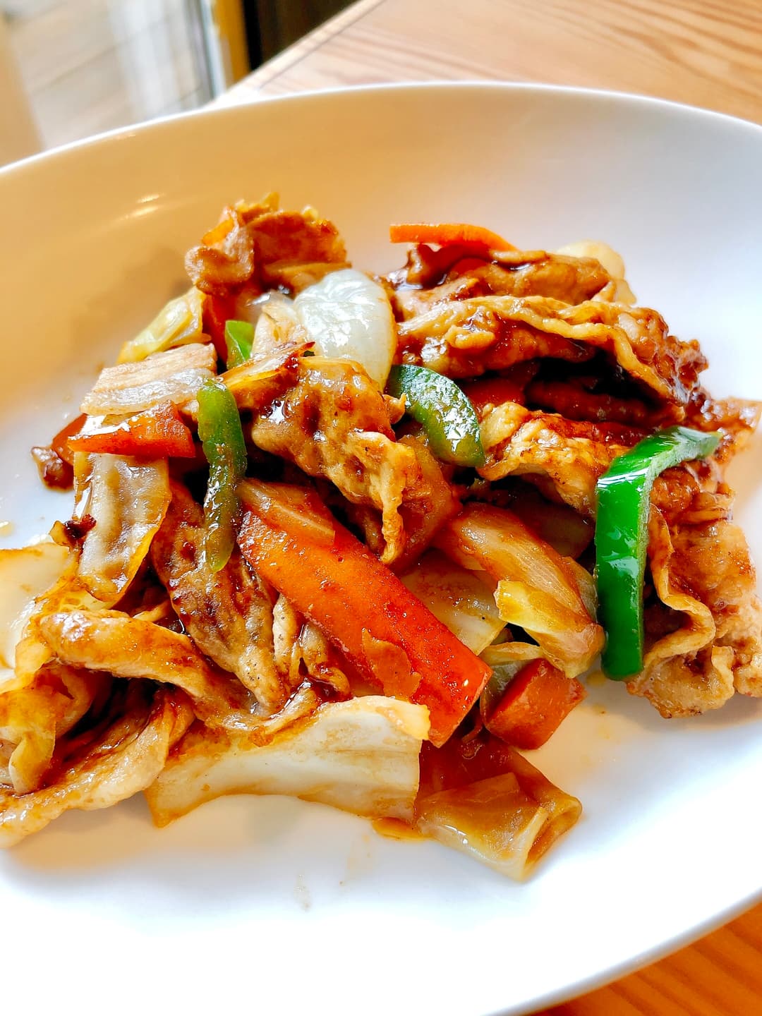 今夜はカット野菜で回鍋肉!の完成写真