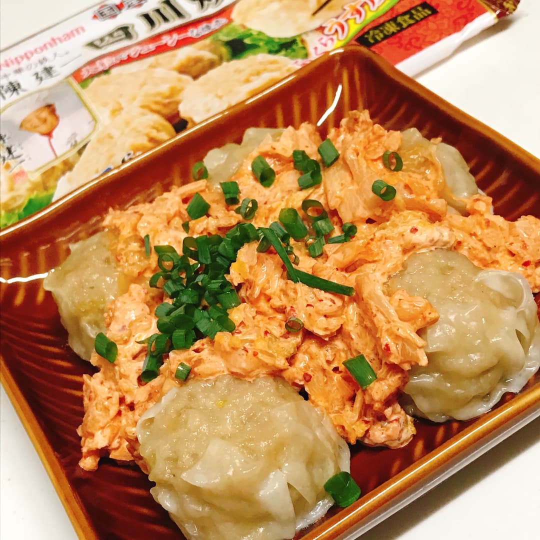 四川焼売キムチまよの完成写真