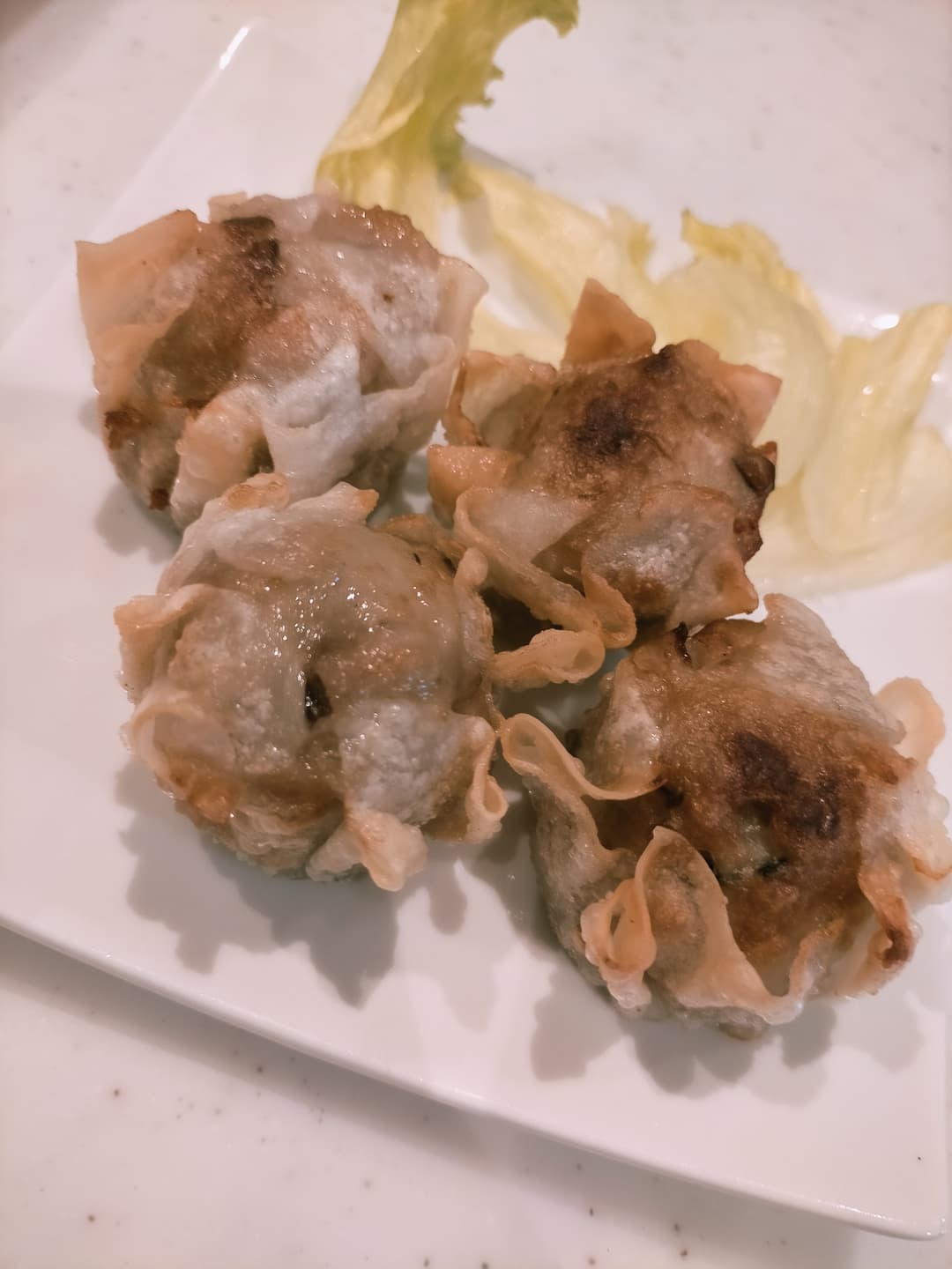 簡単 揚げ焼売の完成写真