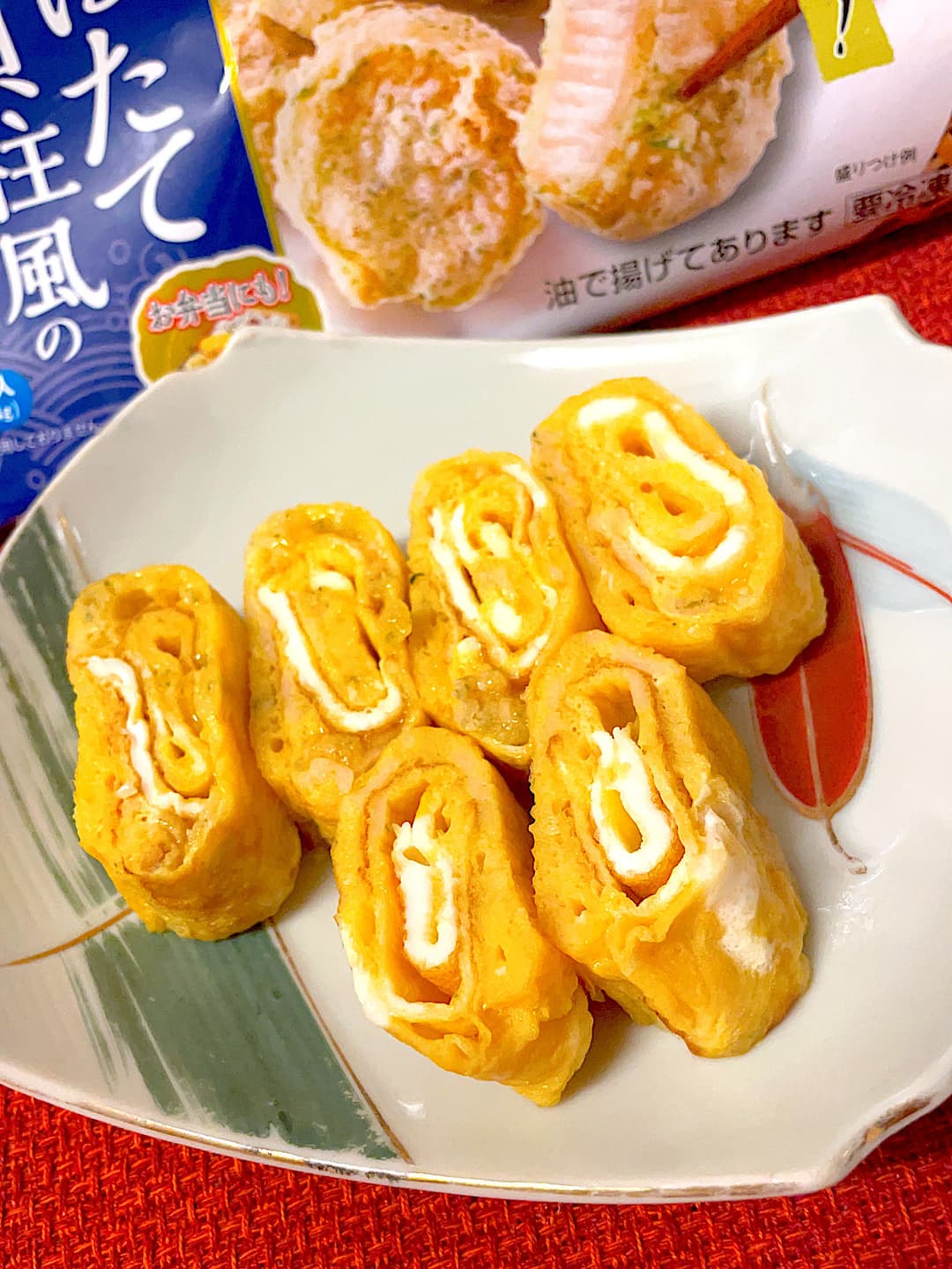 磯辺揚げの卵焼きの完成写真
