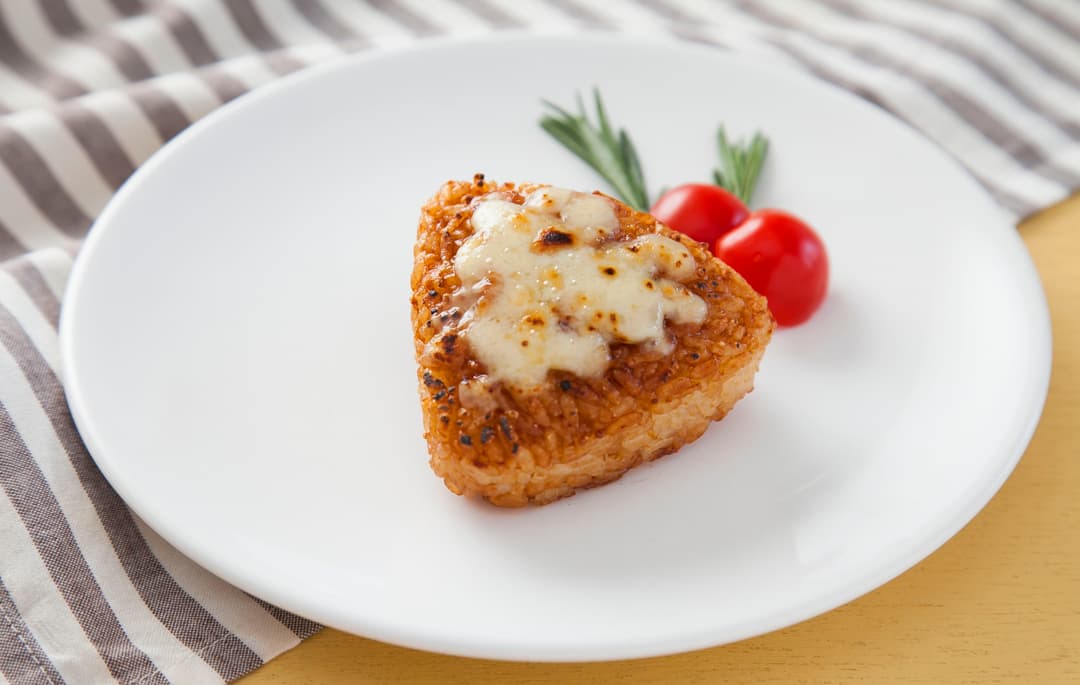 本格焼おにぎりのチーズ焼きの完成写真