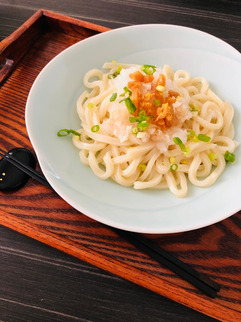 からすみの贅沢ぶっかけうどんの完成写真