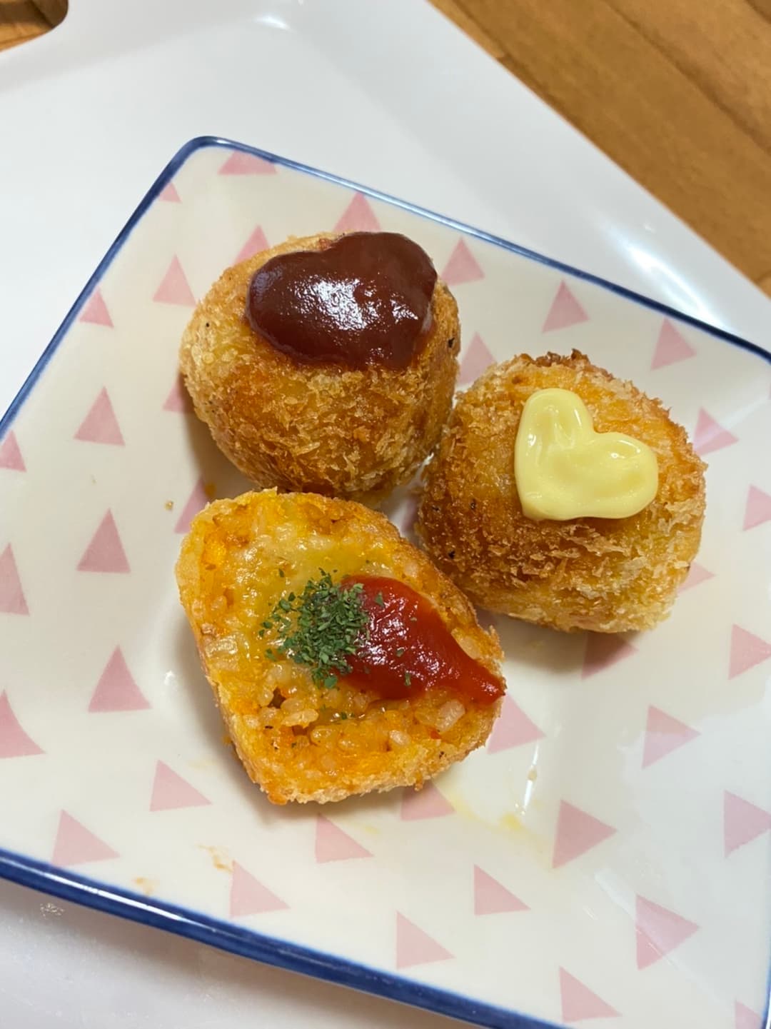 カラムーチョライスコロッケの完成写真