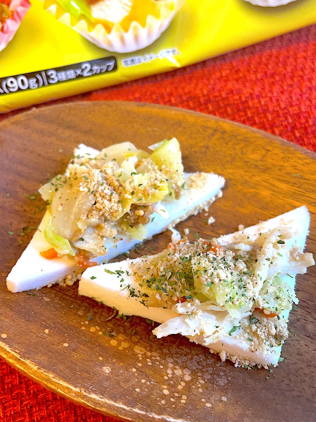 サラダチキンのはんぺん焼きの完成写真